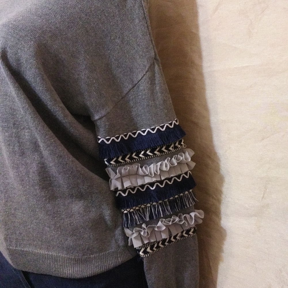 A.N.A Embroidered Knit Sweater - Picture 3 of 10